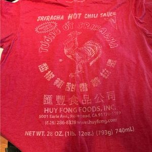 Siracha tshirt